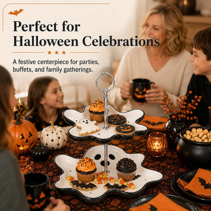 🔥HOT SALE 49% OFF – ✨Two-Tier Ghost Serving Stand