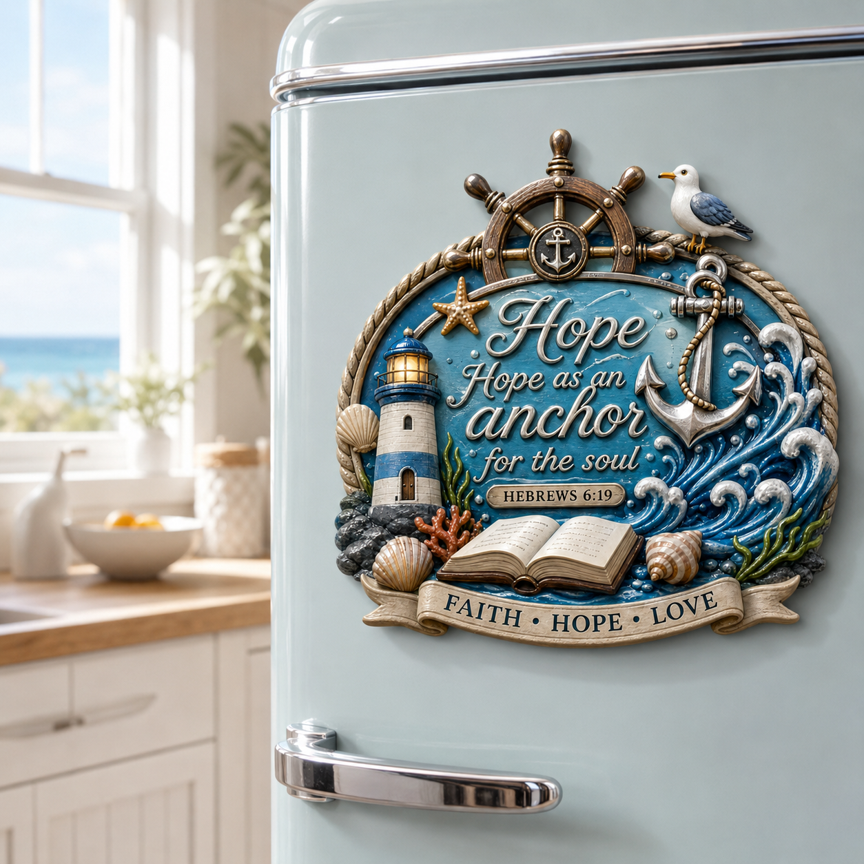 Inspirational Bible Verse Fridge Decor — A Daily Reminder Of Faith