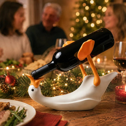 🔥Hot Sale⚡🪿 Goose-Shaped Wine Bottle Holder🍷 ✨