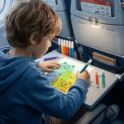 🌈 Rainbow Scratch Painting Kit - 49% OFF- ✨ Magic Scratch Reveal Screen-Free Kids Activity