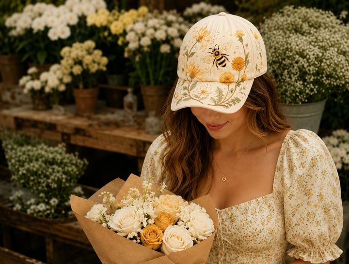 🔥Last Day 49% OFF 🌸🌿Garden Morning Cap  (✨2026 Limited Edition)