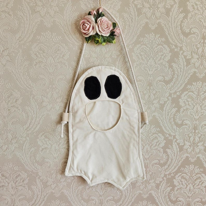 Halloween Ghost Bag Sewing Template - With Instructions