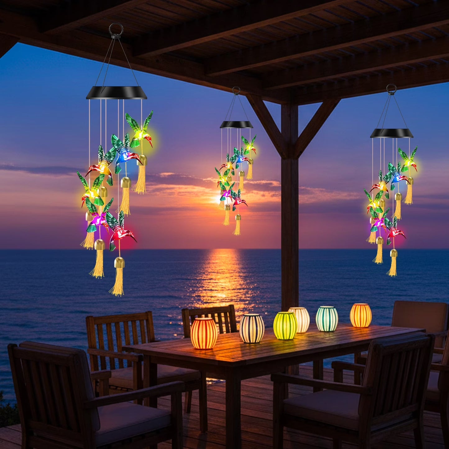 🌿Hummingbird Solar Light 🐦 Eco-Friendly Garden Glow🔥 50% OFF