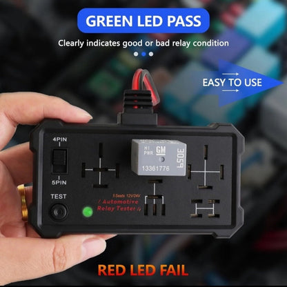 🚘Last Day 50% Off🔥12V/24V Automotive Relay Tester