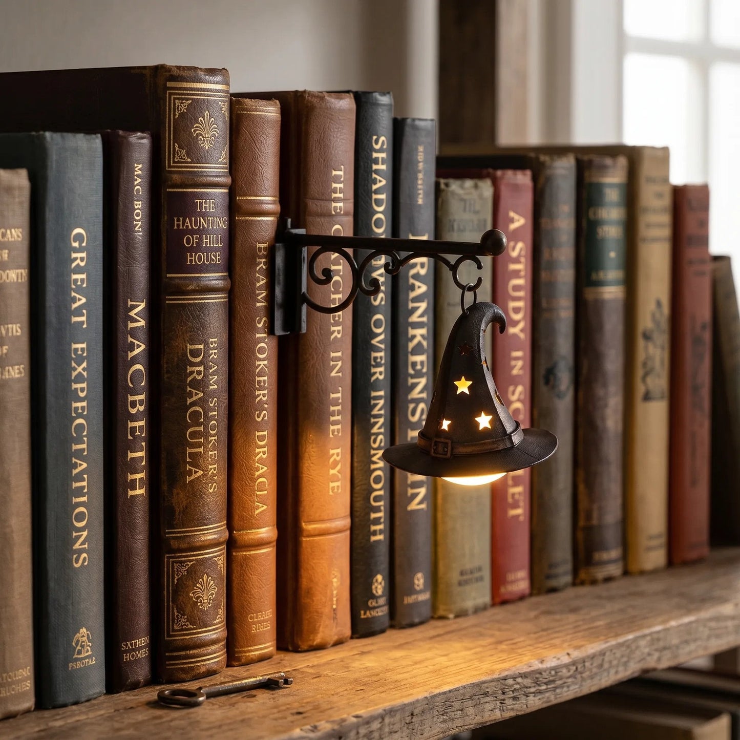 📚 Where Every Shelf Tells a Story——Halloween Edition Library Shelf Lanterns
