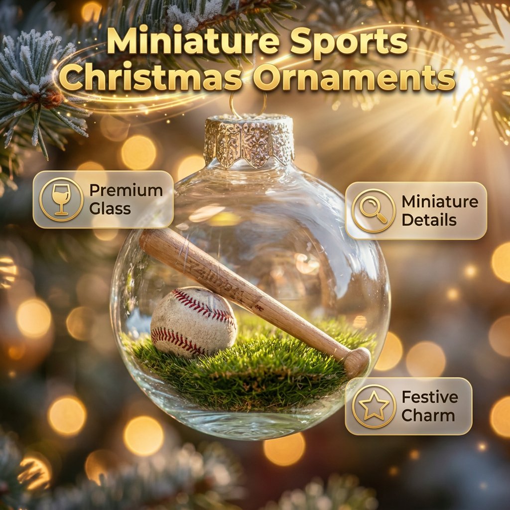 🎁Limited release-🌲Christmas Gift--⚾Sports Holiday Ornament