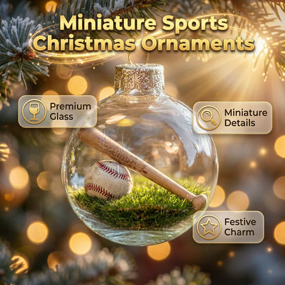 🎁Limited release-🌲Christmas Gift--⚾Sports Holiday Ornament