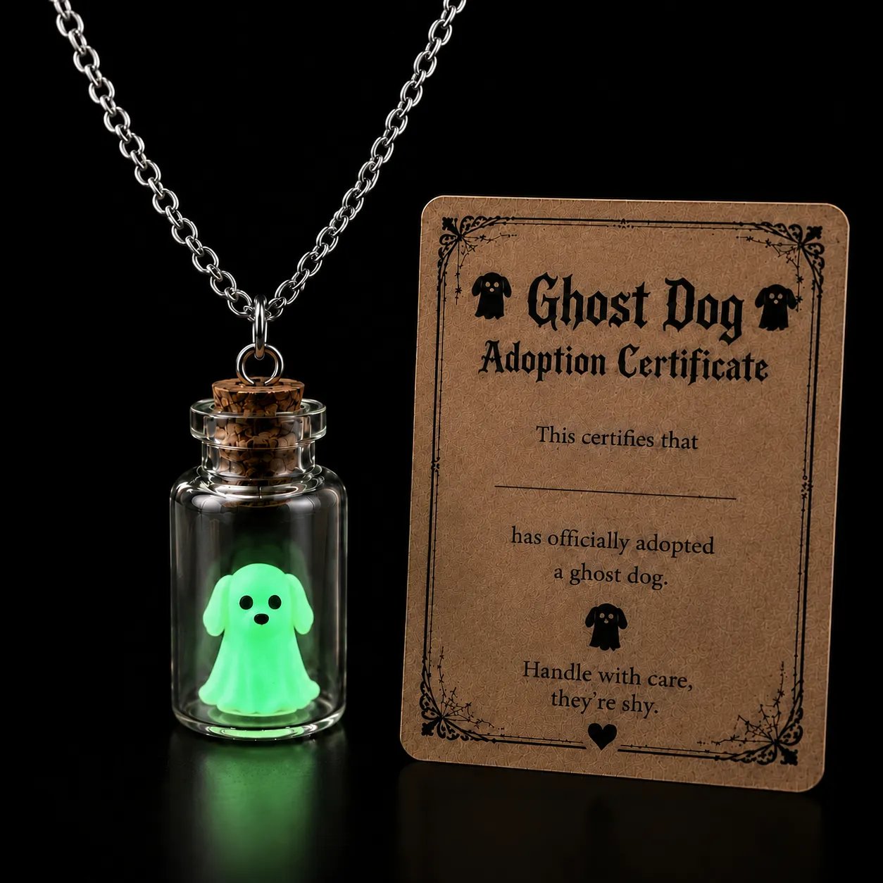 🔥Hot Sales - 👻Ghost Adoption Necklace✨