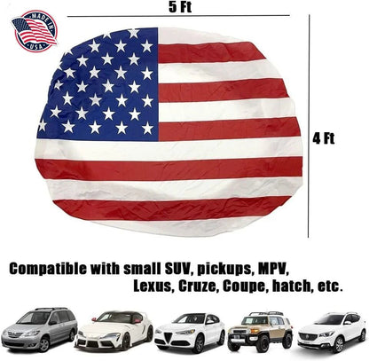 🎉4th Of July Flash Sale 65K+🔥American Car Hood Flag🦅