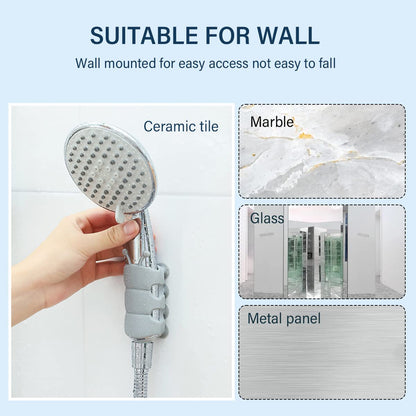🎉Factory Clearance Sale 60% OFF📦Shower Head Suction Cup, No Drill Removable Shower Head Mount Bracket
