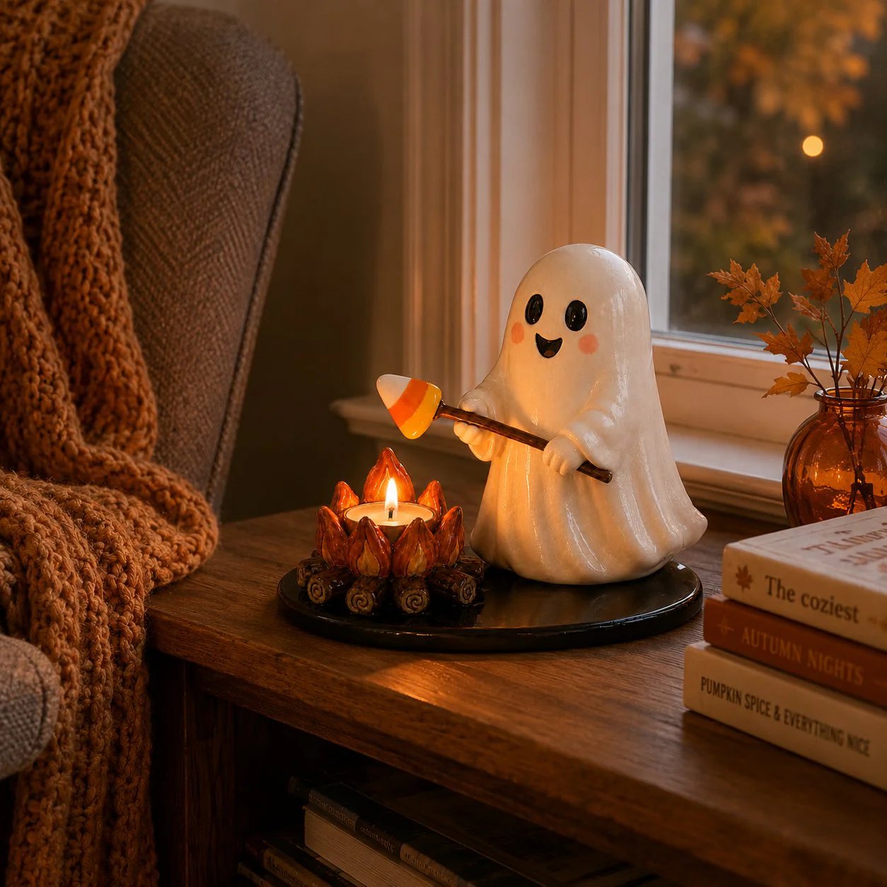 🔥LAST DAY 49% OFF💥Halloween Campfire Tealight Holder