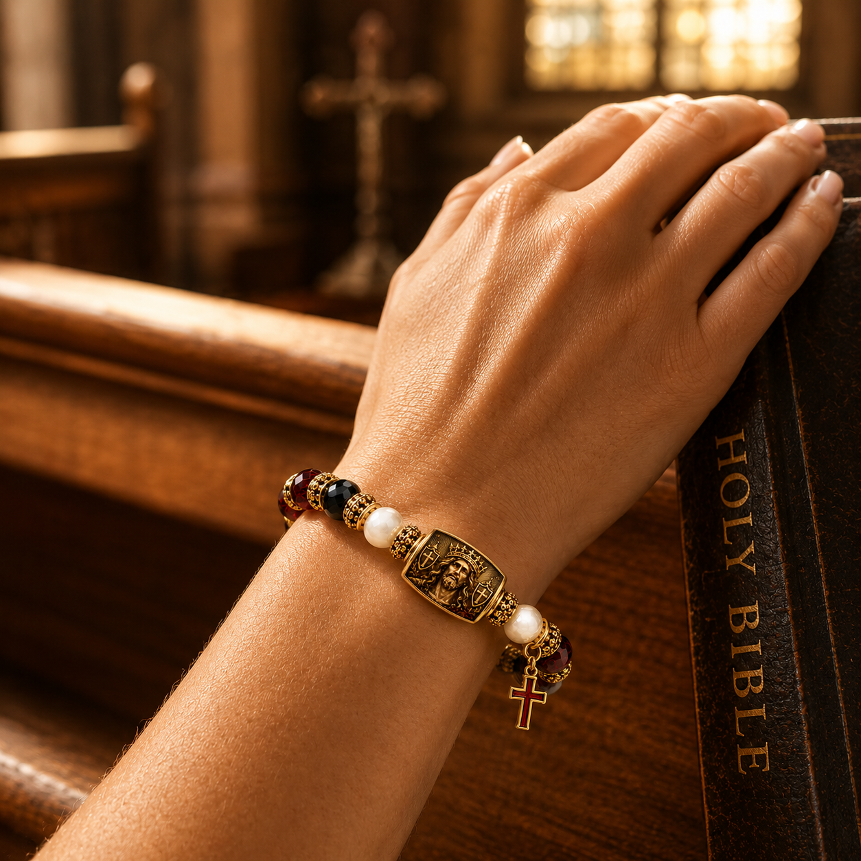 King Of Kings Christ Is My Strength Faith Bracelet✝️ | 2026 Limited Edition Bracelet