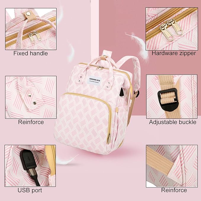🔥FreeShipping🔥- 3-in-1 Diaper Backpack