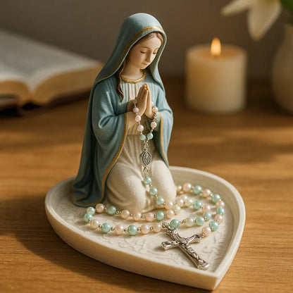 (🎁Last Day 49% OFF)🔥Handcrafted Virgin Mary Rosary Holder