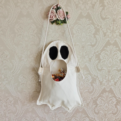 Halloween Ghost Bag Sewing Template - With Instructions