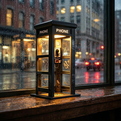 ✨Vintage Phone Booth Ambient Lamp- 🎁Light up Every Cozy Corner💛