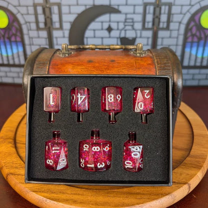 🎲🌙Crescent Moon Liquid Core Potion Dice Sets🧪