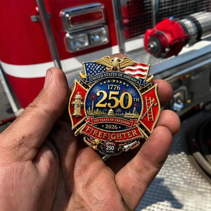 🔥Last Day 49% OFF - 250th Anniversary Firefighter Badge