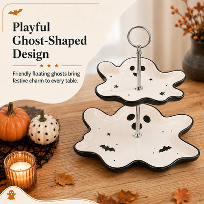 🔥HOT SALE 49% OFF – ✨Two-Tier Ghost Serving Stand