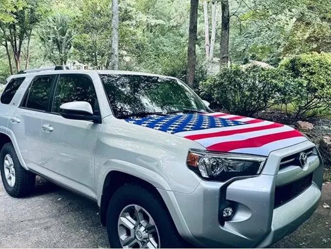 🎉4th Of July Flash Sale 65K+🔥American Car Hood Flag🦅