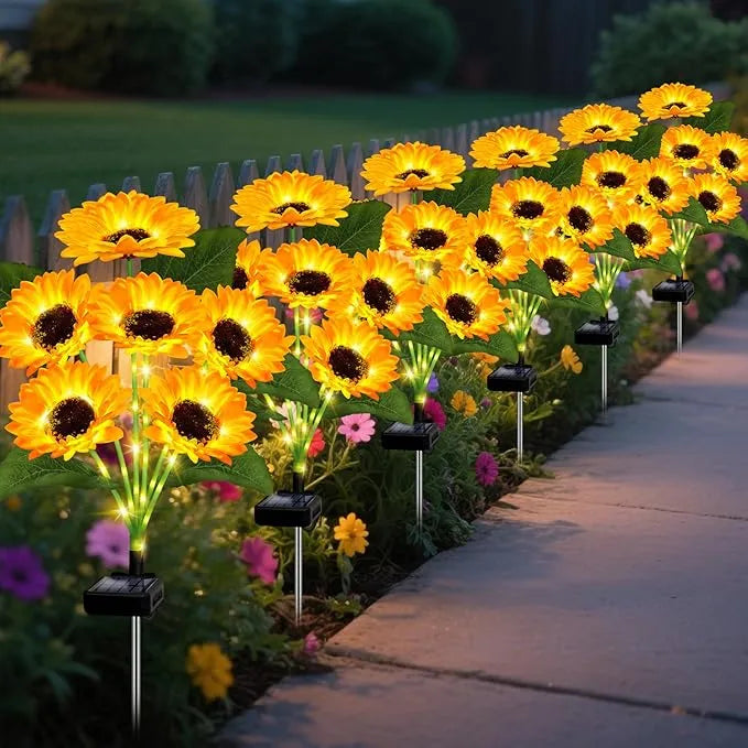 🌞Solar LED Sunflower Garden Lights-29.6inch/74cm