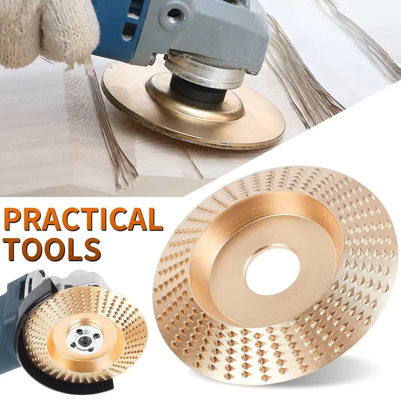 🔥LAST DAY 49% OFF - 🛠️3PCS Wood Carving Disc Set