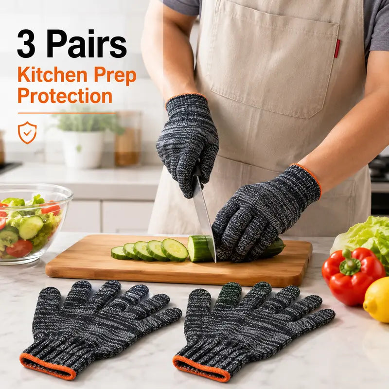 Unisex gardening gloves; versatile work gloves with strong grip, made of stretchy, breathable knit fabric; suitable for gardening, DIY, household chores, and workshop tasks