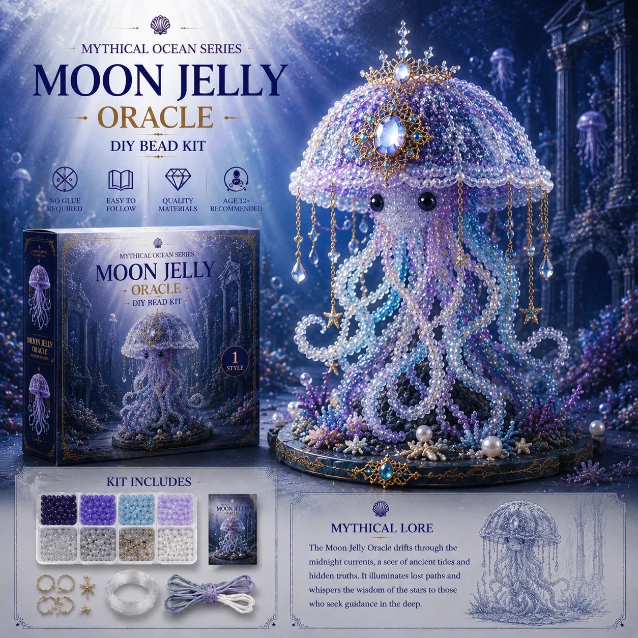 Last Day 50% OFF - 🌊 Mythical Ocean DIY Bead Kit