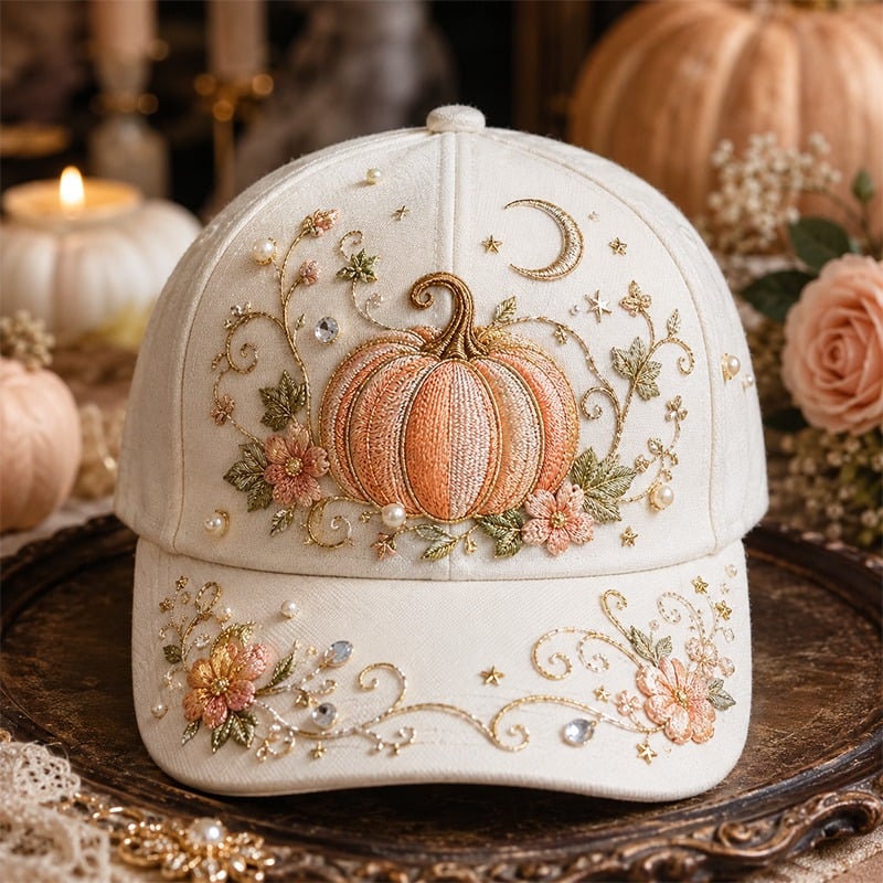 🔥HOT SALE 50% OFF - 🧙‍♀️✨3D Halloween Embroidery Cap🧢(Breathable & Lightweight Comfort & Unisex Fit)