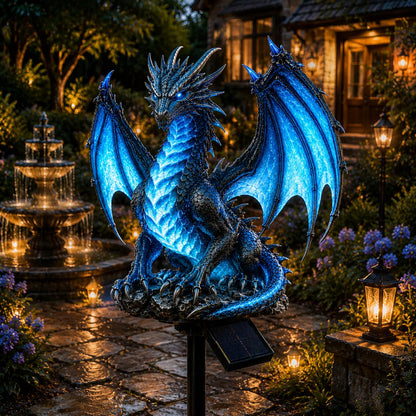 ✨ Solar Garden Sculpture Light | Waterproof Outdoor Landscape Decorative Light with Fantasy Theme
