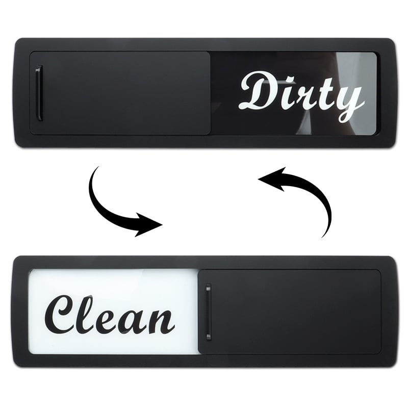 Clean Dirty Dishwasher Magnet Indicator Sign ✨