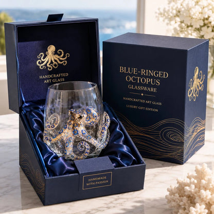 🎁The Perfect Beach House Gift🌊3D Ocean Animal Artisan Glassware Collection