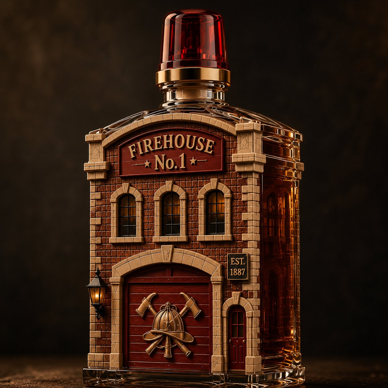 Firehouse No. 1 A Tribute To America’s Bravest Whiskey Bottle