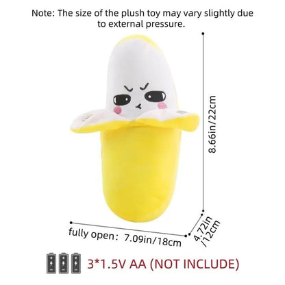 💕Hot sale 49% OFF💖Interactive Music Plush Toy Set🍌🍓🥕