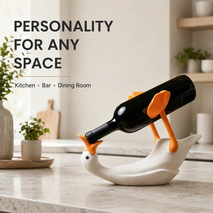 🔥Hot Sale⚡🪿 Goose-Shaped Wine Bottle Holder🍷 ✨