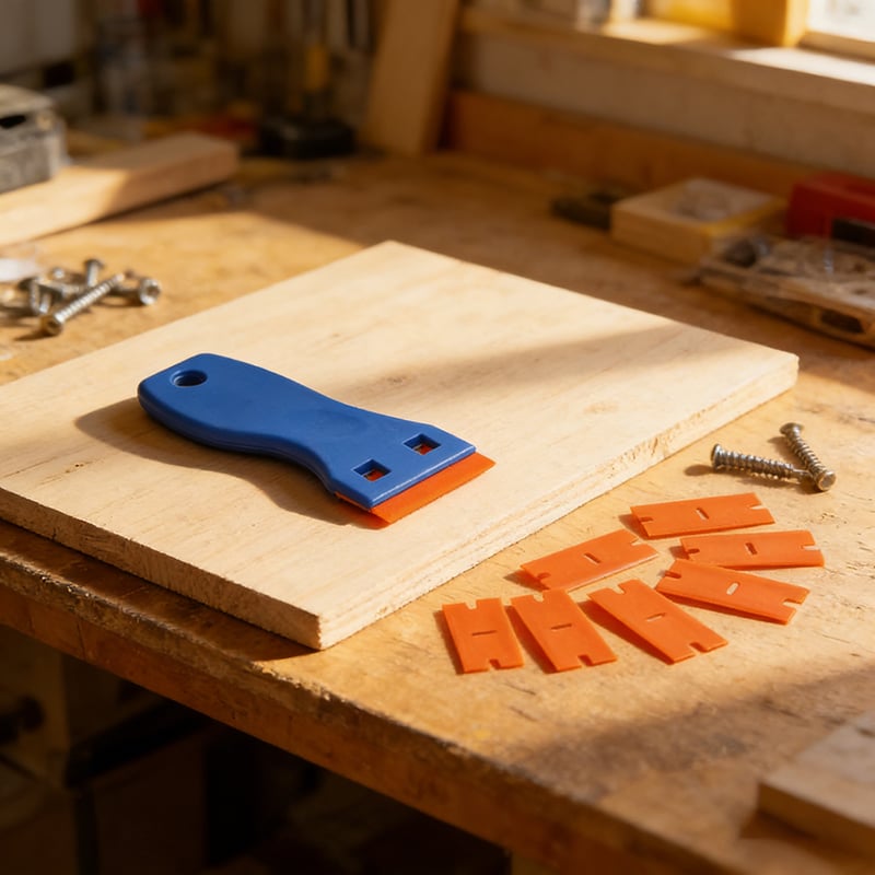 Plastic Razor Blade Scraper