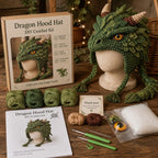 🔥LAST DAY 50% OFF - 🧵 Fantasy Hood Hat DIY Crochet Kit – Create Your Own Magical Wearable Character Hat