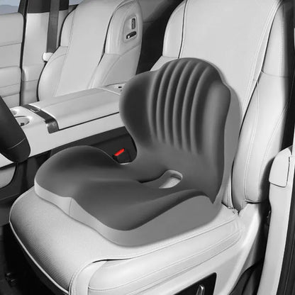 Ergonomic Memory Foam Seat Cushion with Lumbar