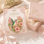 🌸Limited Edition 2026 Hummingbird Blossom Brooch – Elegant Floral Bird Pin Jewelry Gift for Women