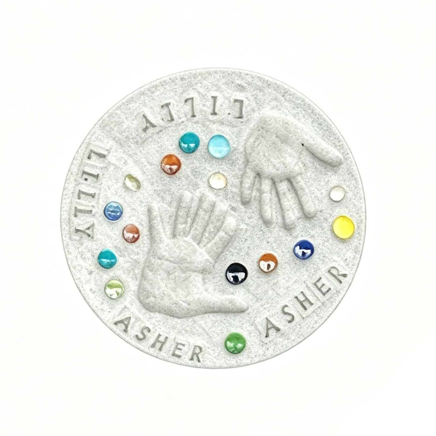 Freeze Time DIY Handprint Stepping Stone Kit