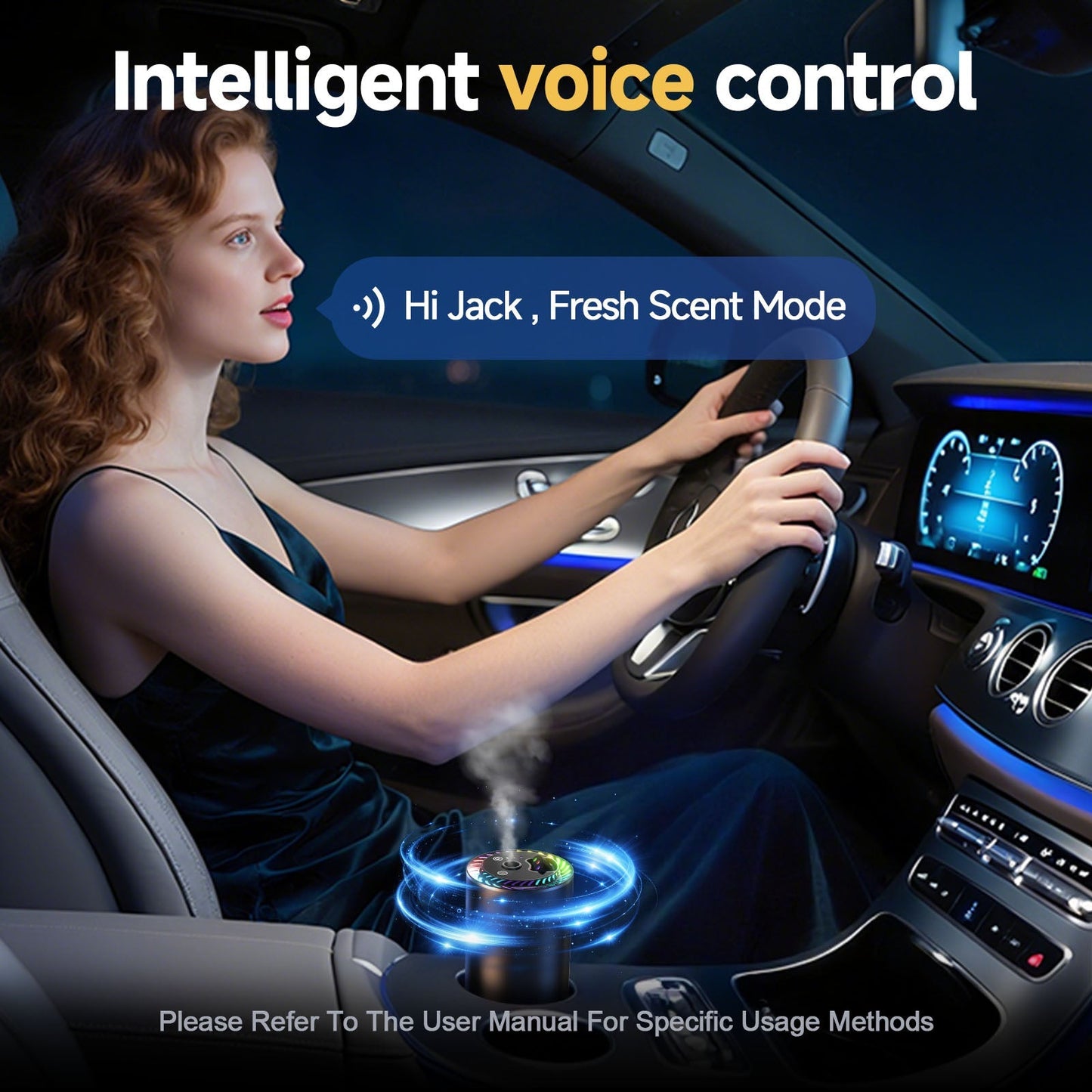Smart Car Air Freshener Diffuser