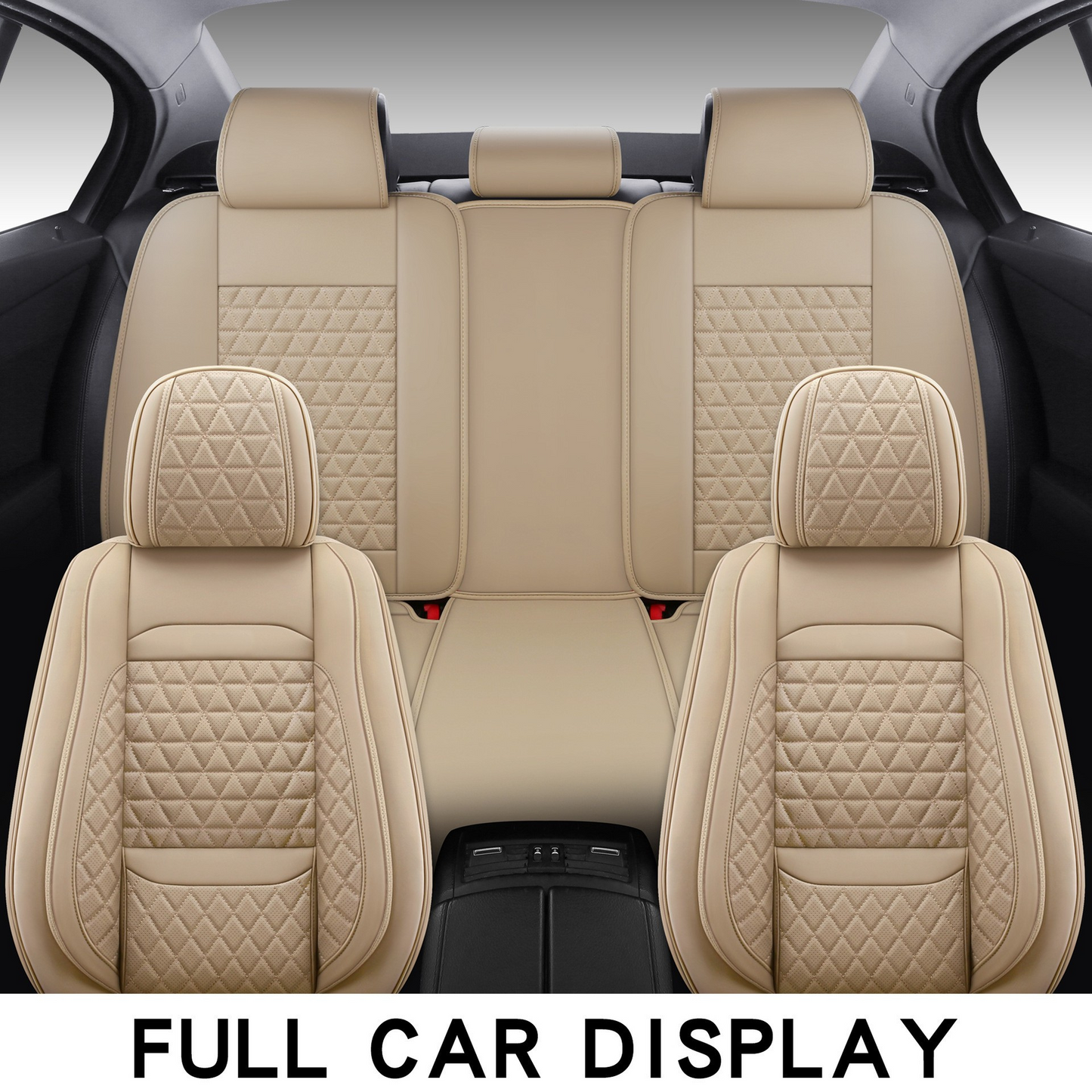 Eettsy™ Premium Nappa Leather Seat Covers | Custom Fit for Cars, SUVs & Trucks