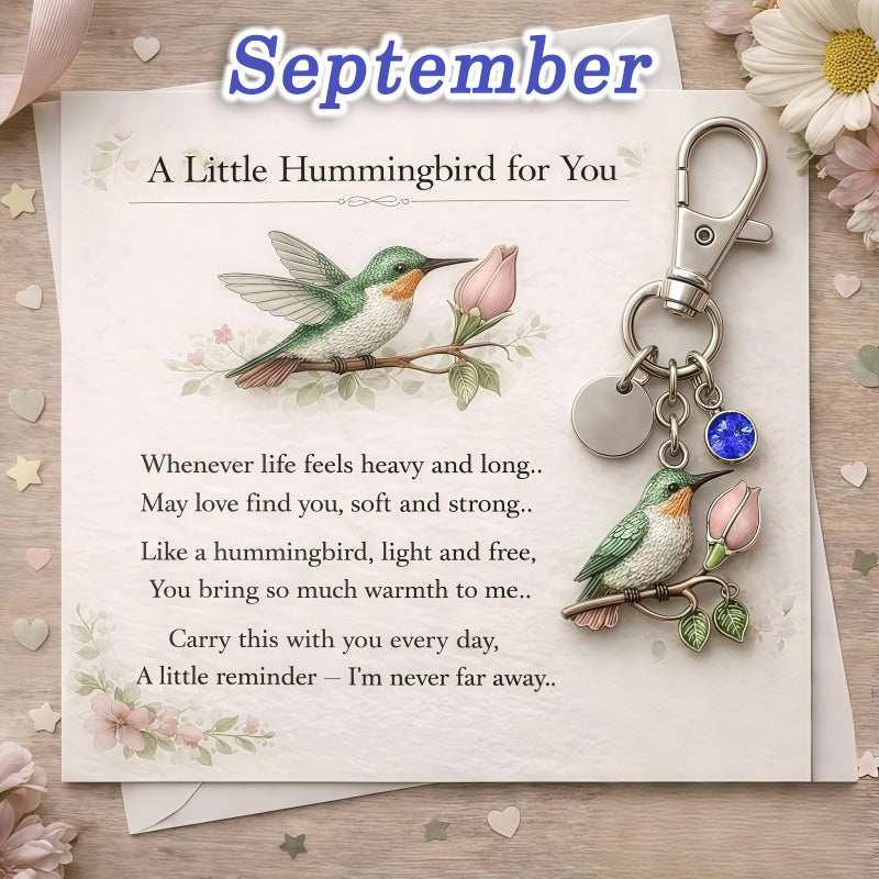 🐦Hummingbird Keychain - Birthday Gift 🎂