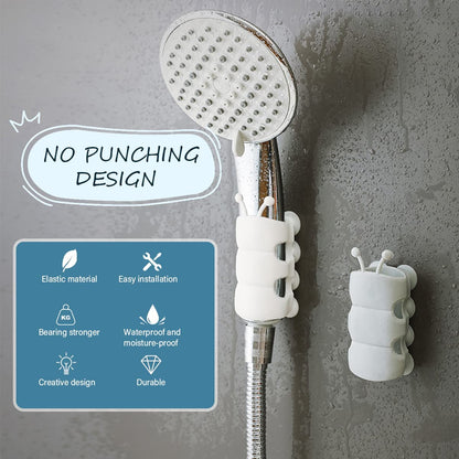 🎉Factory Clearance Sale 60% OFF📦Shower Head Suction Cup, No Drill Removable Shower Head Mount Bracket