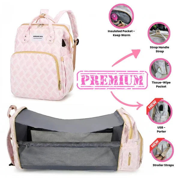 🔥FreeShipping🔥- 3-in-1 Diaper Backpack