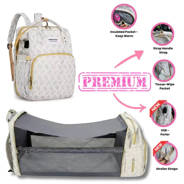 🔥FreeShipping🔥- 3-in-1 Diaper Backpack