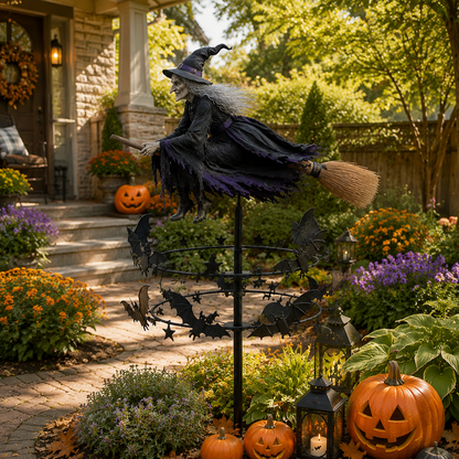 🔥 Limited time 50% OFF – 🧙‍♀️ The Enchanted Witch Garden Wind Spinner