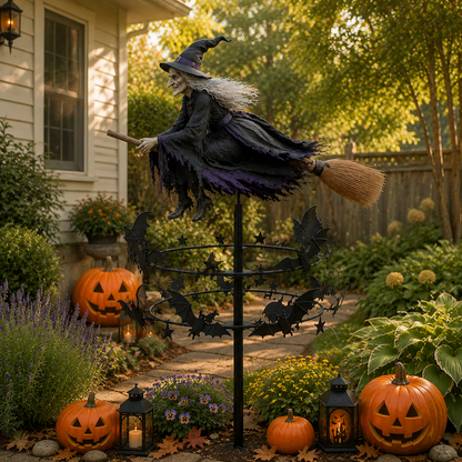 🔥 Limited time 50% OFF – 🧙‍♀️ The Enchanted Witch Garden Wind Spinner