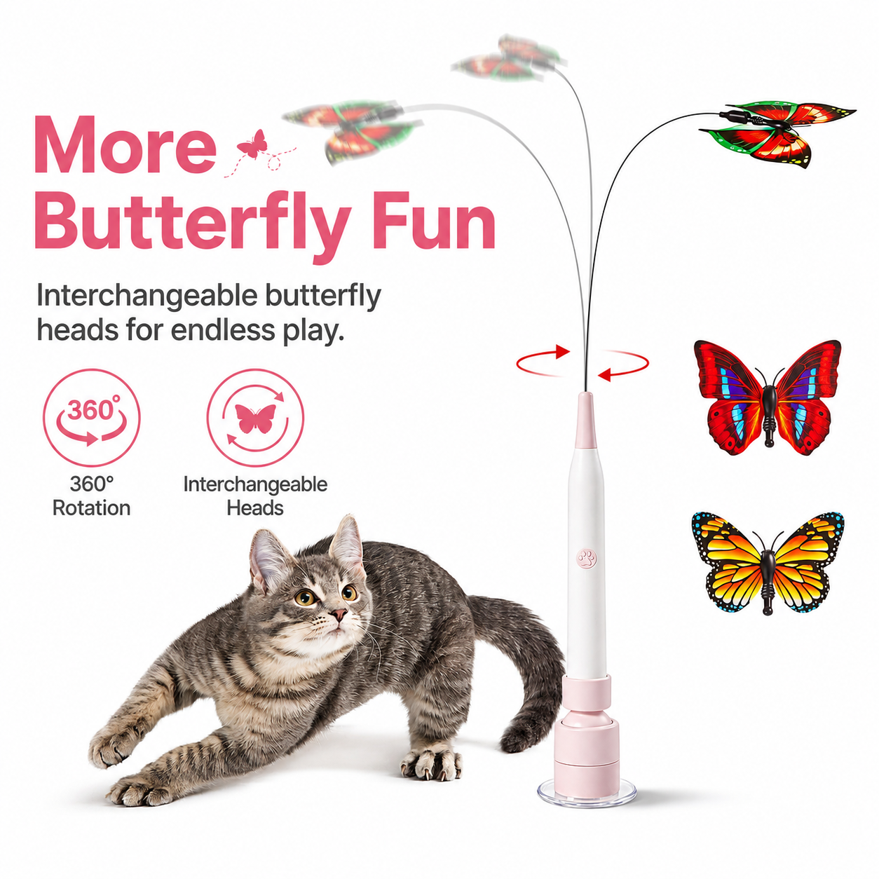 Cotitoc ™Smart Butterfly Cat Toy  🐾