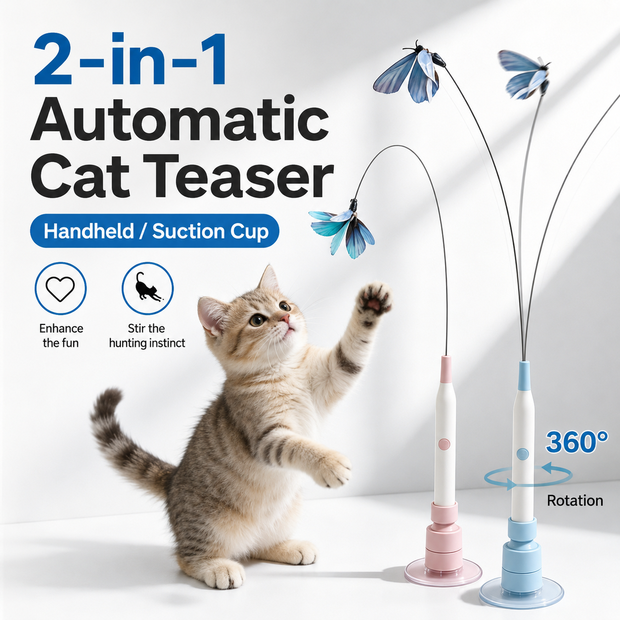 Cotitoc ™Smart Butterfly Cat Toy  🐾